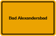 Grundbuchauszug Bad Alexandersbad